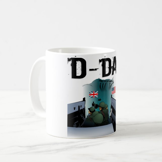 D-DAY June 6, 1944 Coffee Mug (Front Left)