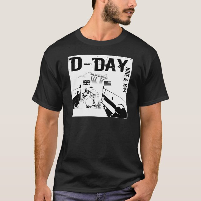 D-DAY June 6, 1944 T-Shirt (Front)