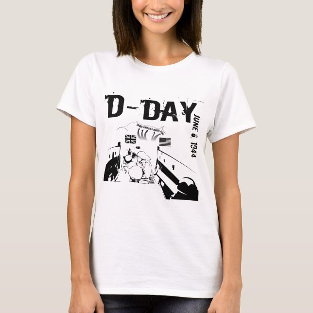 D-DAY June 6, 1944 T-Shirt (Front)