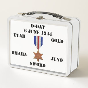 D-Day Metal Lunchbox