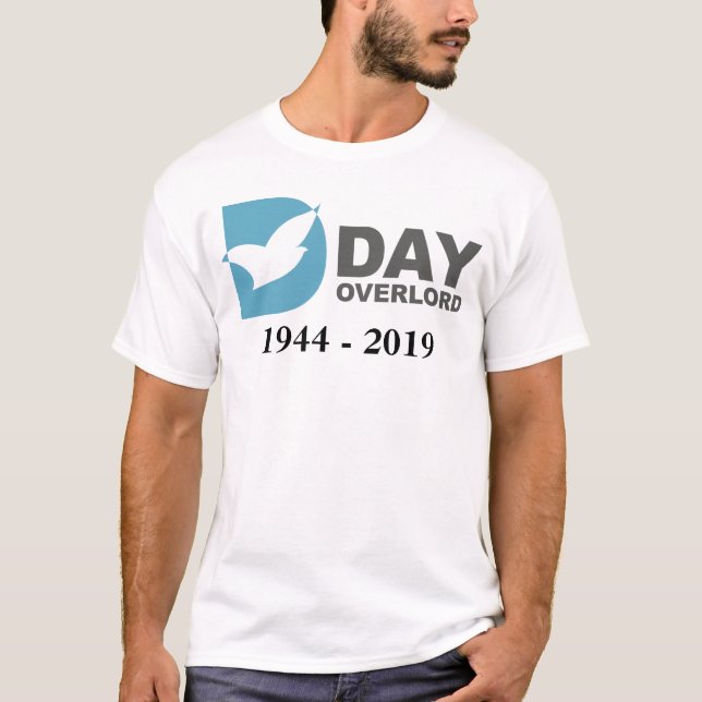 D-Day Overlord 1944-2019 T-Shirt (Front)