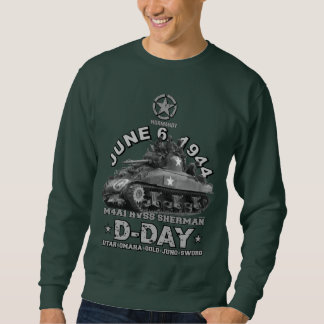 D-Day veterans day HVSS Sherman Sweatshirt