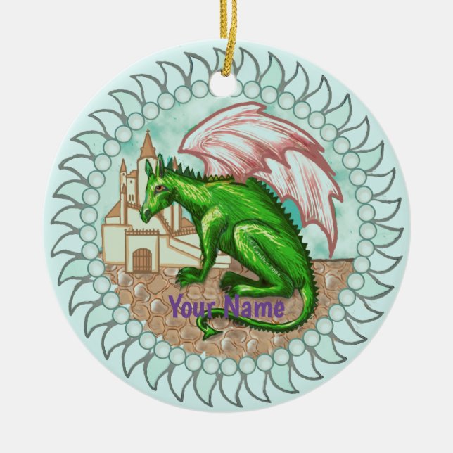 D Dragon ornament (Front)