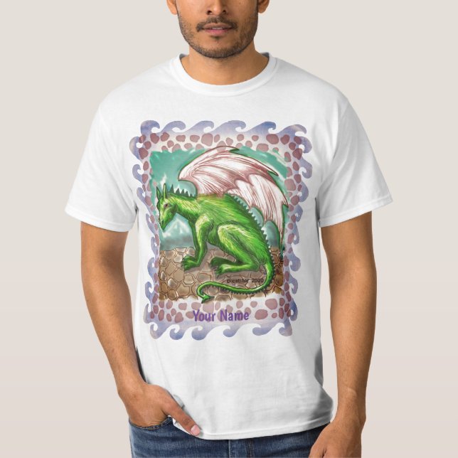 D Dragon  T-Shirt (Front)