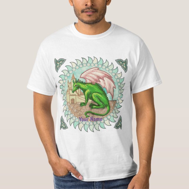D Dragon  T-Shirt (Front)