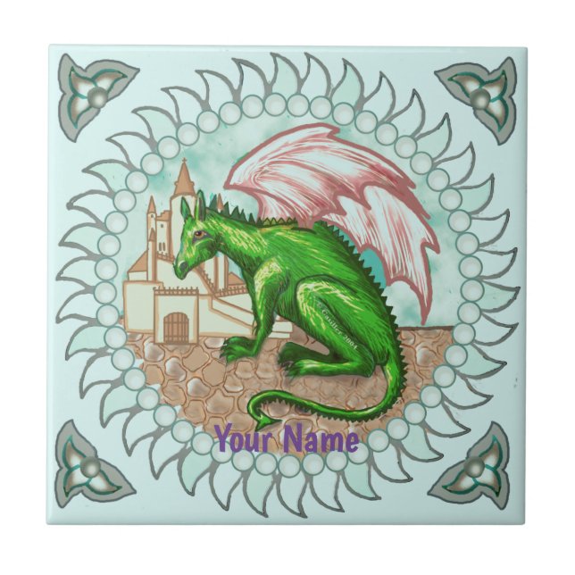 D Dragon  Tile (Front)