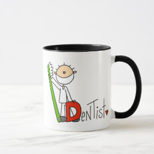 D est pour la tasse de dentiste