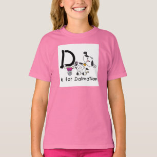 D est pour le T-shirts et les cadeaux de Dalmation