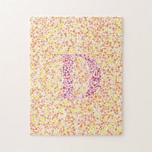 “D” Eye Test Jigsaw Jigsaw Puzzle