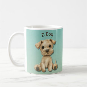 D for Dog: Adorable Kids' Design Mug