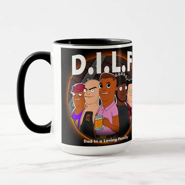 D.I.L.F. 15oz Mug (Left)