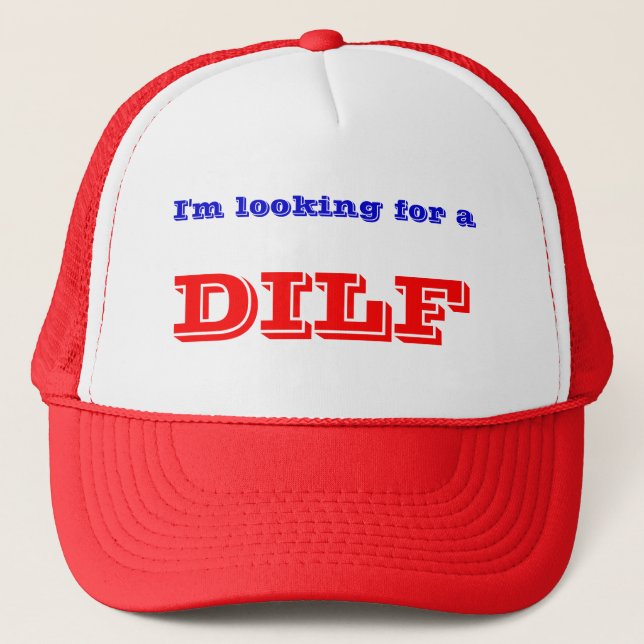 D.I.L.F. TRUCKER HAT (Front)