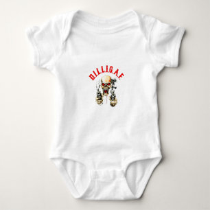 D.I.L.L.I.G.A.F. BABY BODYSUIT