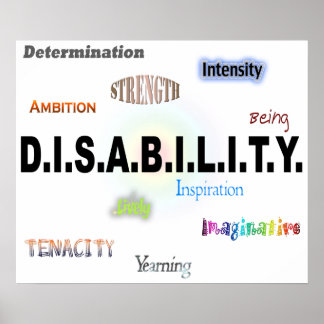 D.I.S.A.B.I.L.T.Y. POSTER