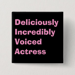 D.I.V.A 2 INCH SQUARE BUTTON