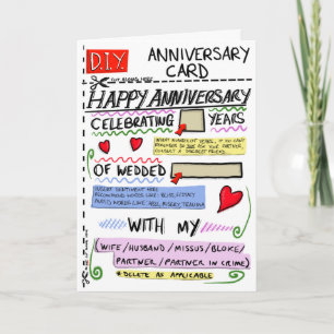 D.I.Y. Carte Anniversaire