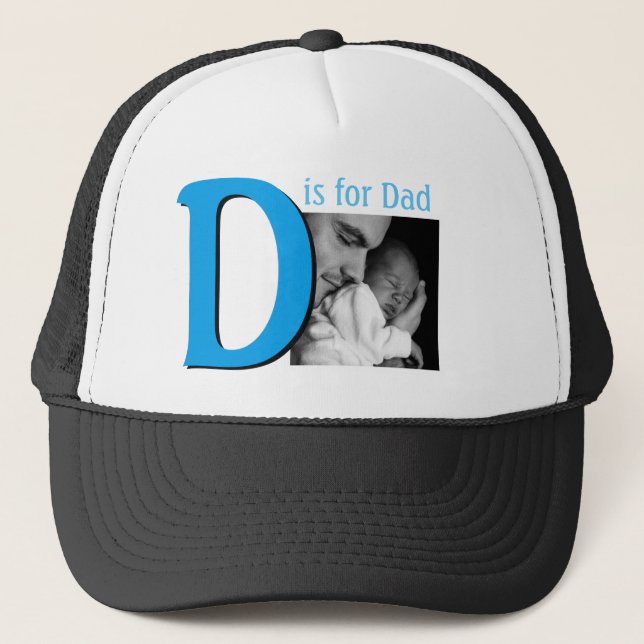D is for Dad Trucker Hat (Front)