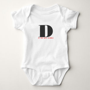 D is for data science baby bodysuit