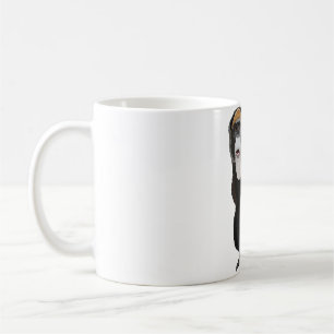 D is for De Brazza's Monkey Coffee Mug