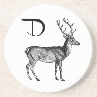 D is for Deer Coaster