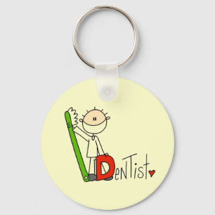 D is for Dentist Keychain