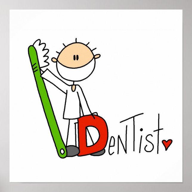 D is for Dentist Poster (Front)