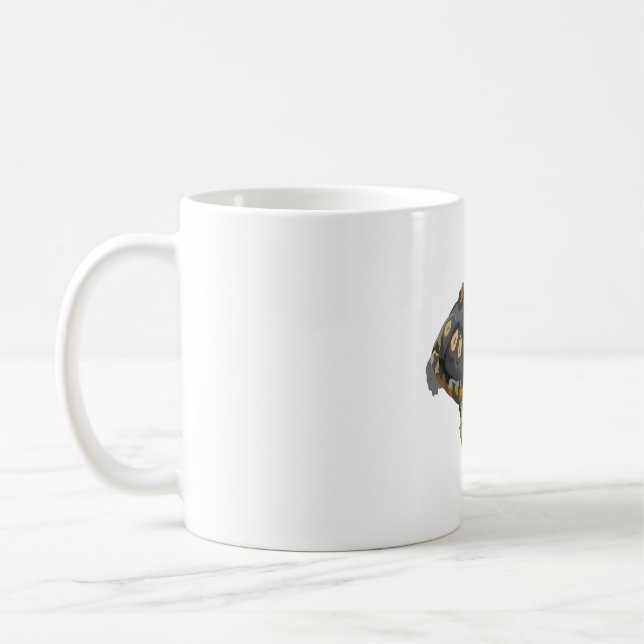 D is for Diamond Back Terrapin Coffee Mug (Left)