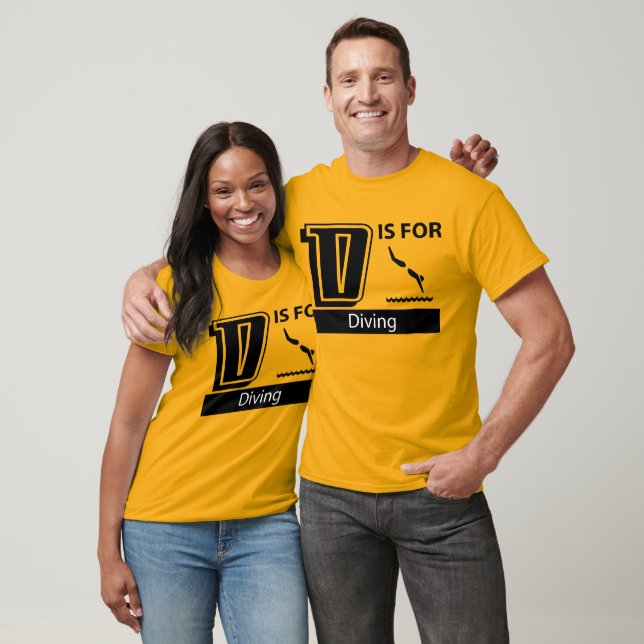D Is For Diving T-Shirt (Unisex)