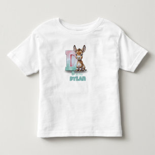 D is for Dylan – Personalized Toddler T-Shirt