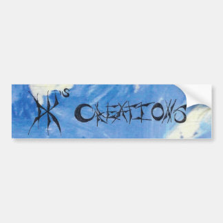 D.K.'s Creations Logo Bumpersticker Bumper Sticker