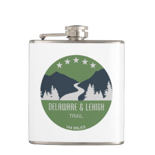 D&L Trail Pennsylvania Hip Flask