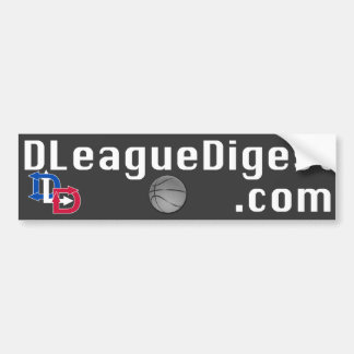 D-League Digest Bumper Sticker