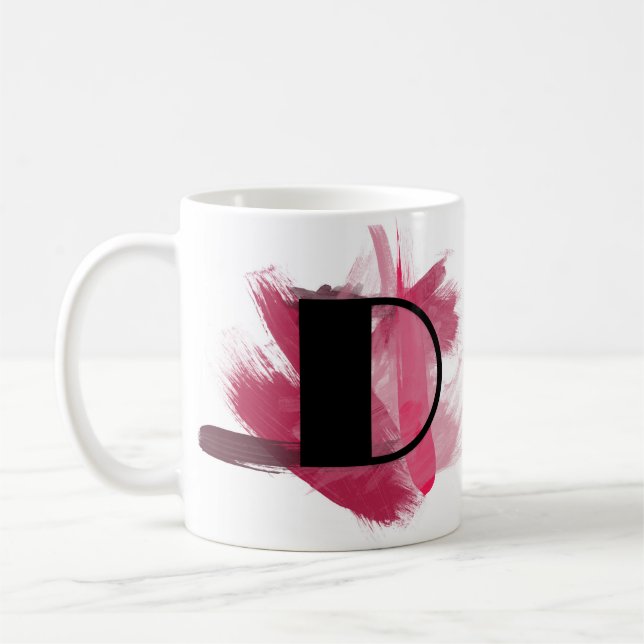 D Letter Mug (Left)