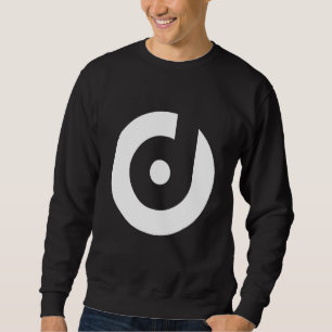 D letter sweatshirt