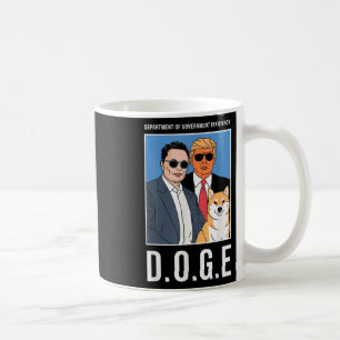 D.o.g.e Department Of Government Efficiency Funny Coffee Mug