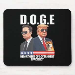 D.o.g.e. Department Of Government Efficiency Mouse Pad