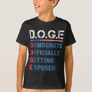 D.o.g.e Doge Department Of Government Efficiency U T-Shirt