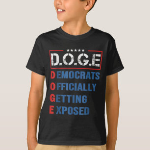 D.o.g.e Doge Department Of Government Efficiency U T-Shirt