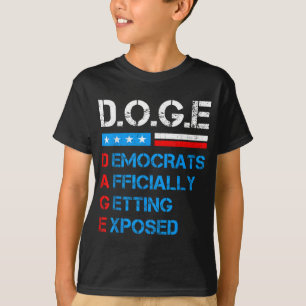 D.o.g.e Doge Department Of Government Efficiency U T-Shirt