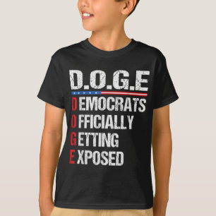 D.o.g.e Doge Department Of Government Efficiency U T-Shirt