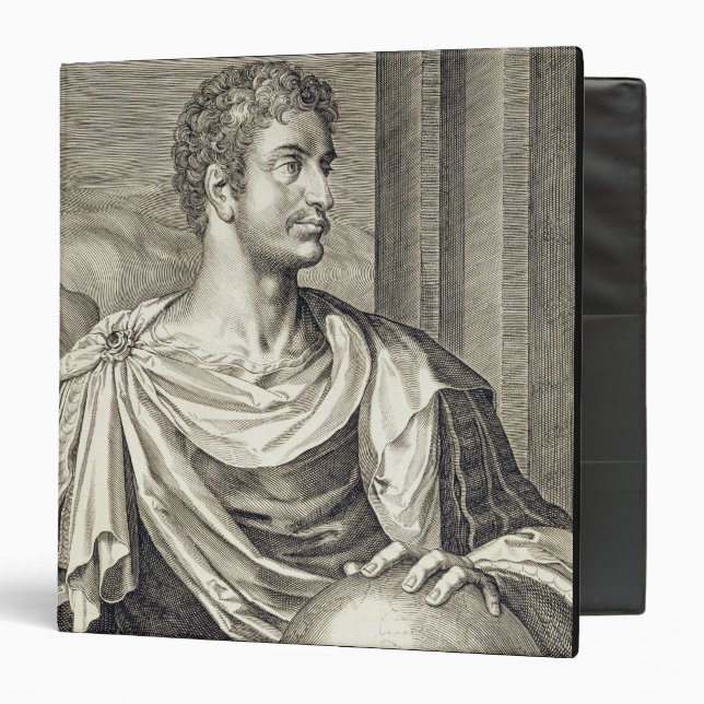 D. Octavius Augustus (63 BC - 14 AD) Emperor of Ro Binder (Front/Inside)