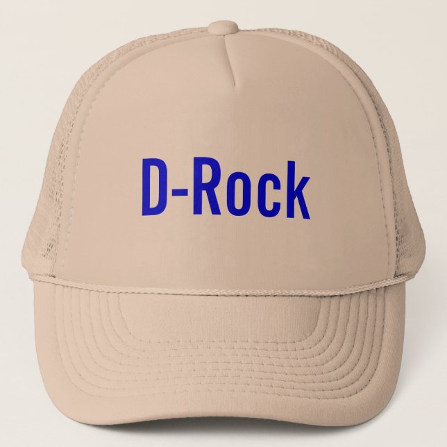 D-Rock Trucker Hat (Front)