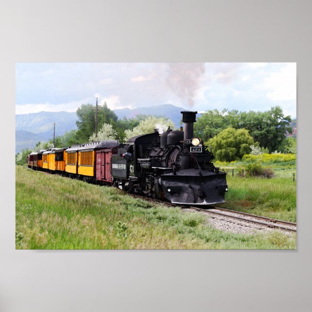 D&SNGR Engineer Checks Track Poster (Front)