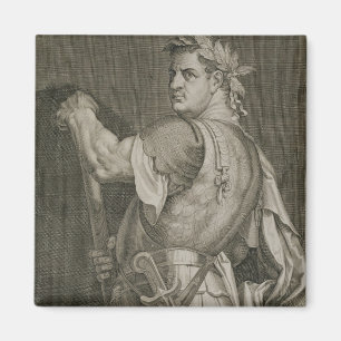 D. Titus Vespasian Emperor of Rome 79-81 AD engrav Magnet