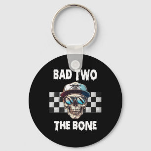 D To The Bone Birthday Halloween Skeleton Boy Todd Keychain