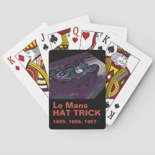 D-TYPE - HAT TRICK PLAYING CARDS