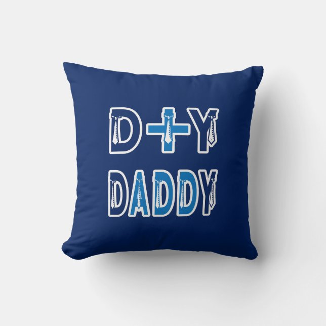 d + y = dADDy Throw Pillow (Front)