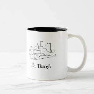 da 'Burgh Two-Tone Coffee Mug