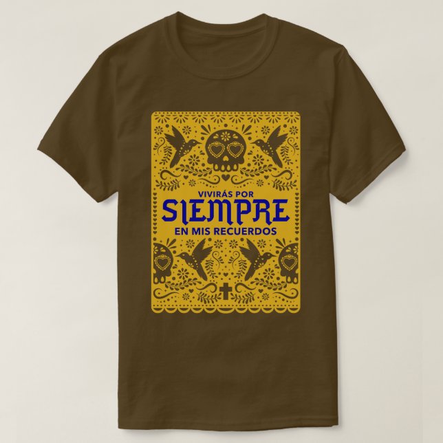 Da de Muertos 12 T-Shirt (Design Front)