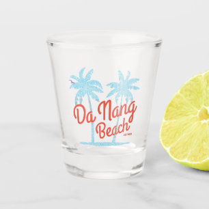 Da Nang Beach Vintage Faded Shot Glass